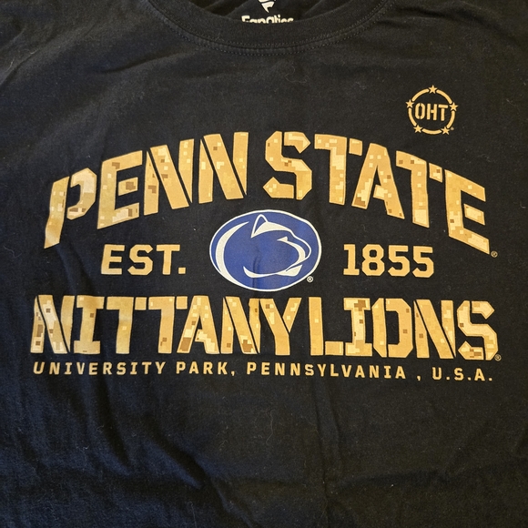 Fanatics Penn State Nittany Lions T-Shirt Men's XL Black - Picture 2 of 4